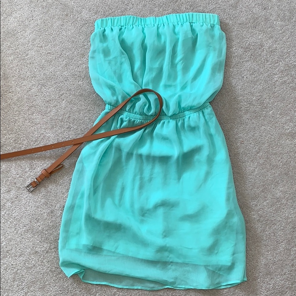 Strapless dress